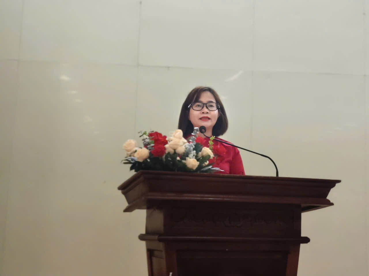 Bà Trần Thị Kim Hoa, Ủy viên Ban Thường vụ Thành ủy, Chánh Thanh tra thành phố Đà Nẵng.